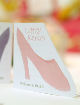 Lady Koko and Lady Bebe (shoe sachets)