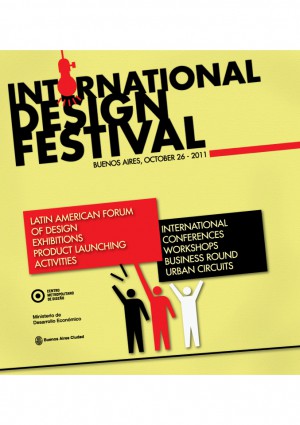 国際デザインフェスティバル 2011がブエノスアイレス市で開催されます。